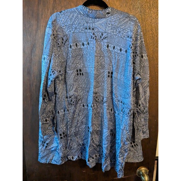 Vintage Outback Adventurous Clothing Medium Geometric Cardigan - Picture 4 of 7